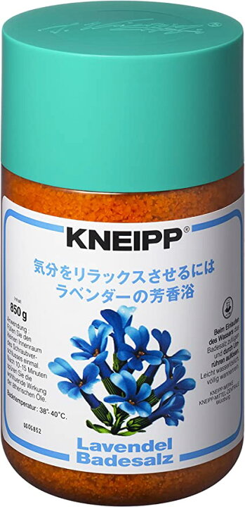 楽天市場】クナイプ バスソルト ラベンダーの香り 850g クナイプ 