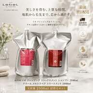 【最強翌日配送】Lebel ルベル IAU イオ クレンジング リラックスメント 2500ml ＆ クリーム メルトリペ…