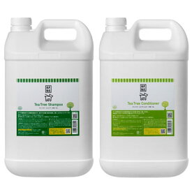 APDC ティーツリー シャンプー 5L＆コンディショナー 5Lセット 送料無料 業務用 犬 用 ペットシャンプー apdc A.P.D.C. 犬 シャンプー 業務用 おすすめ 対象商品