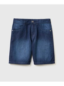 【SALE／60%OFF】(K)キッズウォッシュドデニムショートパンツB BENETTON (UNITED COLORS OF BENETTON.) ベネトン(ユナイテッド カラーズ オブ ベネトン) パンツ その他のパンツ ブルー【RBA_E】[Rakuten Fashion]