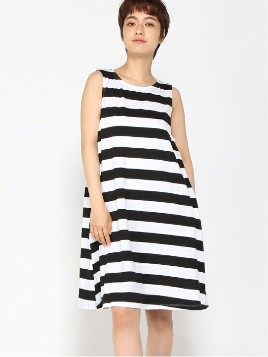 楽天市場 Sale 50 Off W コットンモダールボーダーノースリーブワンピース Benetton United Colors Of Benetton ベネトン ユナイテッド カラーズ オブ ベネトン ワンピース ノースリーブワンピース イエロー ピンク ブラック ブルー Rba E Rakuten Fashion