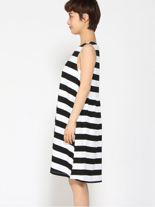 楽天市場 Sale 50 Off W コットンモダールボーダーノースリーブワンピース Benetton United Colors Of Benetton ベネトン ユナイテッド カラーズ オブ ベネトン ワンピース ノースリーブワンピース イエロー ピンク ブラック ブルー Rba E Rakuten Fashion