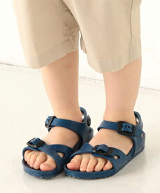 ＼ SALE ／[ ビルケンシュトック ] リオ イーブイエー ネイビー EVA サンダル キッズ RIO 126123