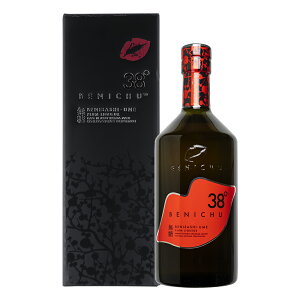 ワカコ酒 北陸の味を東京で 無糖梅酒 BENICHU 750ml 梅酒 BENICHU38° 無糖 ノンシュガー梅酒 甘くない梅酒 ドライな うめ酒 ウメ うめ 梅 ドライ ギフト beni38 若狭三方ビバレッジ