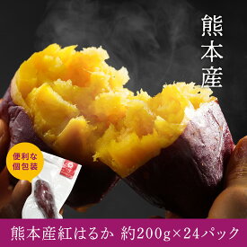 【現在庫のみ・プレミアム365日熟成】濃厚な甘さで美味しい 熊本産紅はるか冷凍焼き芋サイズが選べる個包装で便利（合計4.8kg以上）