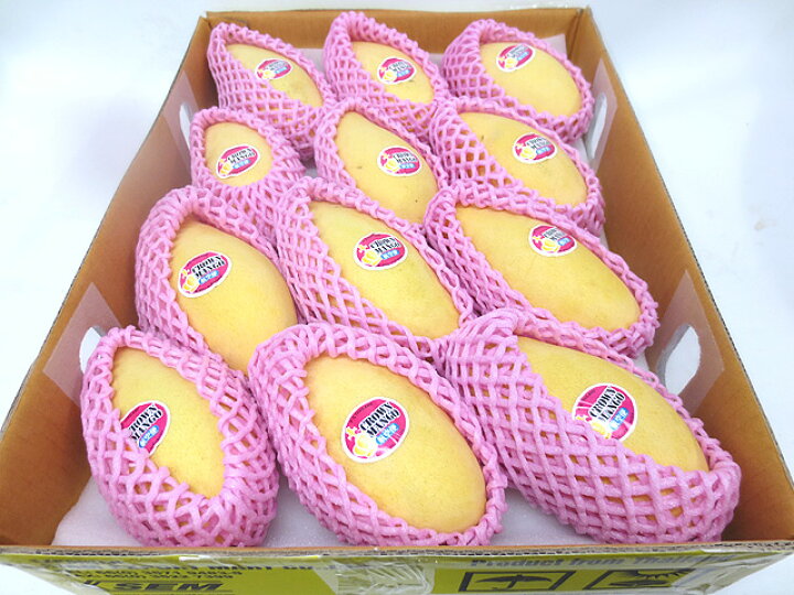 楽天市場】タイマンゴー 大箱 (約10〜18玉入 約4kg) 「北海道・沖縄は 