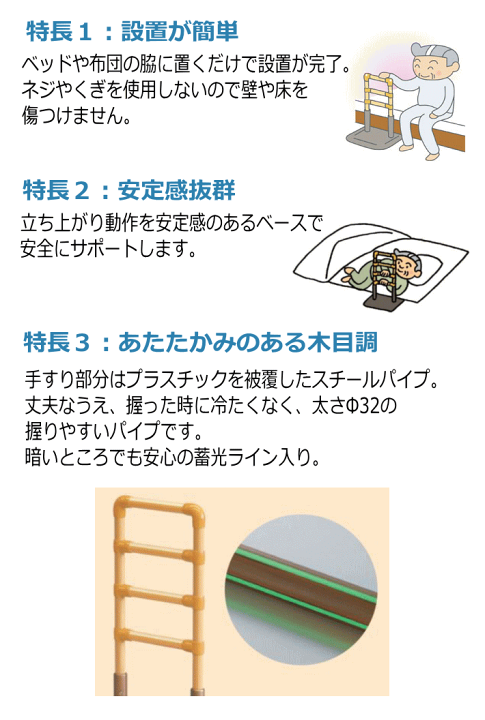 楽天市場】立ち上がり補助手すり たちあっぷ 立ち上がり補助バー ステンレス版 CKA-12 矢崎化工【送料無料】ベッド手すり 転倒予防 手すり 介護 手摺 補助手すり 介護用品 : 介護用品専門店 いーねっとわかば 楽天市場】立ち上がり補助手すり たちあっぷ 立ち上がり補助バー ステンレス版 CKA-12 矢崎化工【送料無料】ベッド手すり 転倒予防 手すり 介護 手摺 補助手すり 介護用品 : 介護用品専門店 いーねっとわかば