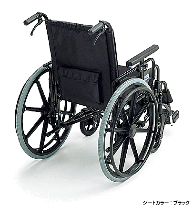 Miki　ミキ　自走介助兼用　多機能車椅子　アルミ製　KJP-4　ビッグサイズ Mikiミキ自走介助兼用多機能車椅子アルミ製KJP-4ビッグサイズ