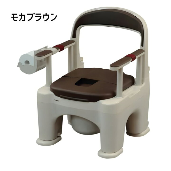 楽天市場】新色登場＼ロングセラー／ポータブルトイレ 座楽 ラフィーネ 