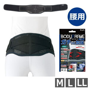 【M-LL】中山式 ボディフレーム 腰用ハード M/L/LLサイズ 黒 男女兼用 (中山式産業)【送料無料】