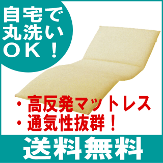 【送料無料】【マットレス】【ハッピーおがわ】高反発マットレスハッピーそよかぜ91cm幅【smtb-s】