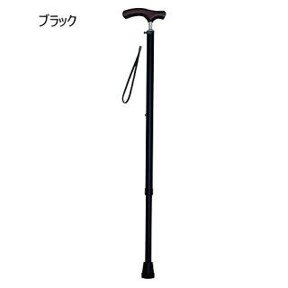 夢ライフステッキスリムネックタイプ伸縮型ベーシックタイプウェルファン一本杖タイプ杖先替えゴム付送料無料プレゼント軽量杖※折り畳み不可