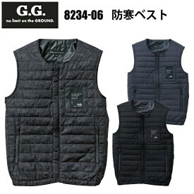 【マラソン期間クーポン配布】桑和 SOWA G.GROUND 8234-06 防寒ベスト S-3L 2WAYベスト 野帳ポケット 撥水 着脱簡単 軽量素材 着心地 インナー アウター カジュアル おしゃれ 作業着