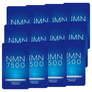 NMN7500 �T�v�������g 30�� ���[���֑����� / �����x100% ���{�� ��-NMN 1��250mg �z�� �j�R�`���A�~�h���m�k�N���I�`�h ���������� �G�C�W���O�P�A