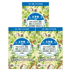 【第2類医薬品】てんぐ五苓散(顆) 1.6g×30包 3個セット 送料無料 / ごれいさん ゴレイサン / 低気圧 頭痛 低気圧不調 天気頭痛 水溶性下痢 急性胃腸炎 暑気あたり 二日酔いに