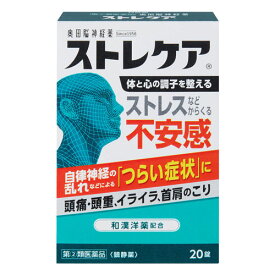 【第(2)類医薬品】ストレケア 奥田脳神経薬 20錠 メール便送料無料
