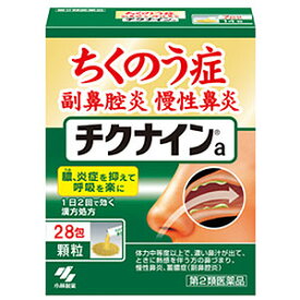 【第2類医薬品】 小林製薬 チクナインa 28包入