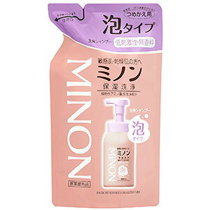 ミノン全身シャンプー泡タイプ 詰替 400mL【医薬部外品】