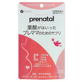 葉酸が入ったプレママのためのサプリ 30日分(570mg×90粒) メール便送料無料