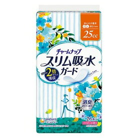 チャームナップ スリム吸水ガード 安心の少量用(25cc)26枚入