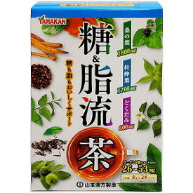 山本漢方 糖＆脂流茶 8gx24包
