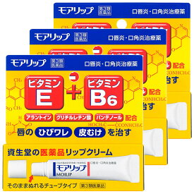 【第3類医薬品】 モアリップN 8g×3個セット メール便送料無料