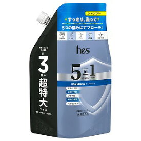 h＆s 5in1 クールクレンズ シャンプー つめかえ用 超特大サイズ 850g