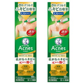 【第2類医薬品】 メンソレータム アクネス25 メディカルミストb 100ml