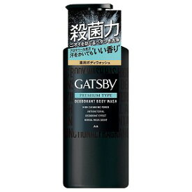 ギャツビー(GATSBY) プレミアムタイプ デオドラントボディウォッシュ 本体 380ml