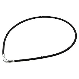 ファイテン RAKUWA 磁気チタンネックレス S-II (ブラック/シルバー) 45cm メール便送料無料