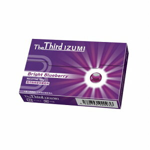ザ サード イズミ 電子タバコ ブライトブルーベリー 1箱