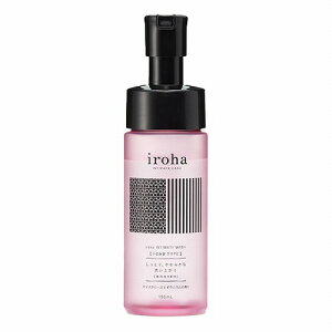 iroha INTIMATE WASH【FOAM TYPE】ダマスクローズとゼラニウムの香り 150ml