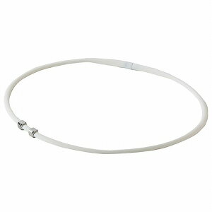 RAKUWAネックレス EXTREME キューブ ホワイト 43cm メール便送料無料