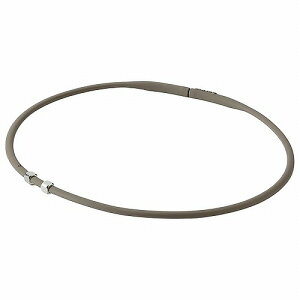 RAKUWAネックレス EXTREME キューブ チャコールグレー 43cm メール便送料無料