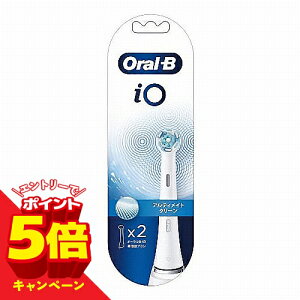 �y�G���g���[��P5�{�zBRAUN Oral-B iO�V���[�Y��p�ւ��u���V �A���e�B���b�g�N���[�� �z���C�g 2�{��