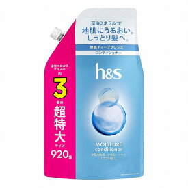 h&s モイスチャー コンディショナー つめかえ用 超特大サイズ 920g