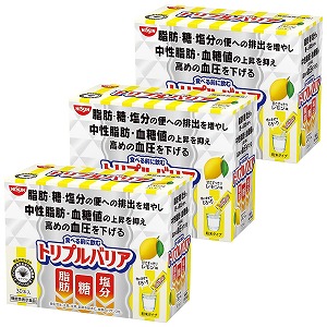 【楽天市場】トリプルバリア 甘さすっきりレモン味 7g×30本入×3個