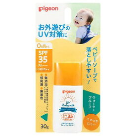ピジョン UVベビーミルク ウォータープルーフ SPF35 30g