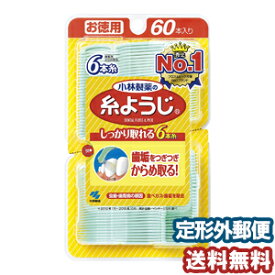 小林製薬 糸ようじ 60本入 メール便送料無料