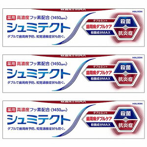シュミテクト 歯周病ダブルケア ダブルミント 90g 医薬部外品 メール便送料無料