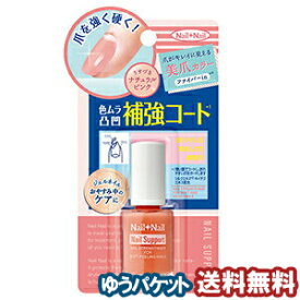 ネイルネイル ネイルサポート ピンク　6mL　メール便送料