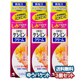 小林製薬 ケシミンクリームj 30g×3個セット 【医薬部外品】 メール便送料無料