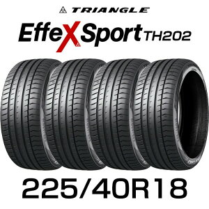 �y�^�C�������\�z�y���������z�y2024�N���z 225/40R18-92Y 18�C���`�^�C�� �g���C�A���O�� TRIANGLE EffeX Sport TH202 �y�^�C��4�{�Z�b�g�z������ 225/40R18 22540R18 2254018 225/40/18 �g���C�A���O�� �^�C�� �T