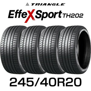 �y�^�C�������\�z�y���������z�y2025�N���z20�C���`�^�C�� 245/40R20-99Y TRIANGLE EffeX Sport TH202�y4�{�Z�b�g�z������ 2454020 245/40/20 �g���C�A���O�� �^�C�� ������ �G�t�F�b�N�X�X�|�[�c �T�}�[�^