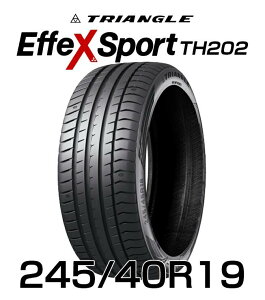 �y�^�C�������\�z�y���������z�V�i�T�}�[�^�C�� TRIANGLE EffeX Sport TH202�@������ 24540R19 2454019 245/40/19 �g���C�A���O�� �^�C�� ������ �G�t�F�b�N�X�X�|�[�c �T�}�[�^�C�� �ă^�C�� �W���^�C��