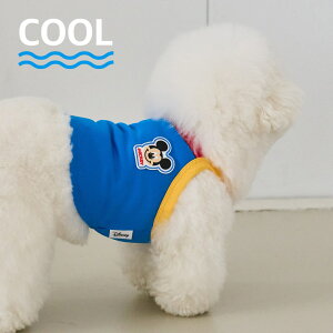 犬の服 犬 夏服 ディズニー クール クロップトップ S/M/L/XL【韓国 BENNYS 日本公式】 犬 夏用服 小型犬 お散歩グッズ 薄手 着せやすい おしゃれ かわいい 犬用品 犬 服 可愛い 着脱 簡単 男の子