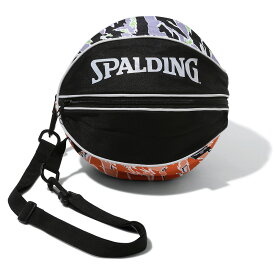 ボールバッグ タイガーカモ 49-001TC | 正規品 SPALDING スポルディング バスケットボール バスケ バッグ ボールケース ボール バッグ 1個 メンズ レディース ジュニア 男女兼用 おしゃれ オシャレ