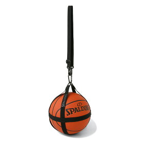 バスケットボールハーネス ブラック 50-013BK | 正規品 SPALDING スポルディング バスケットボール バスケ バッグ ボールケース ボール バッグ 1個ジュニア 男性 女性 子供