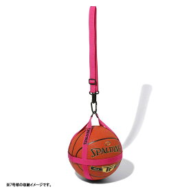 バスケットボールハーネス マゼンタ 50-013MA | 正規品 SPALDING スポルディング バスケットボール バスケ バッグ ボールケース ボール バッグ 1個ジュニア 男性 女性 子供