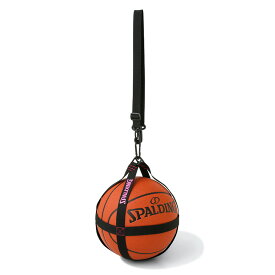 バスケットボールハーネス ブラック×マゼンタ 50-013MG | 正規品 SPALDING スポルディング バスケットボール バスケ バッグ ボールケース ボール バッグ 1個ジュニア オシャレ